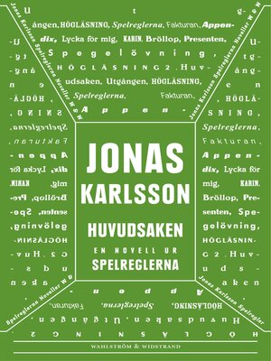 cover image of Huvudsaken